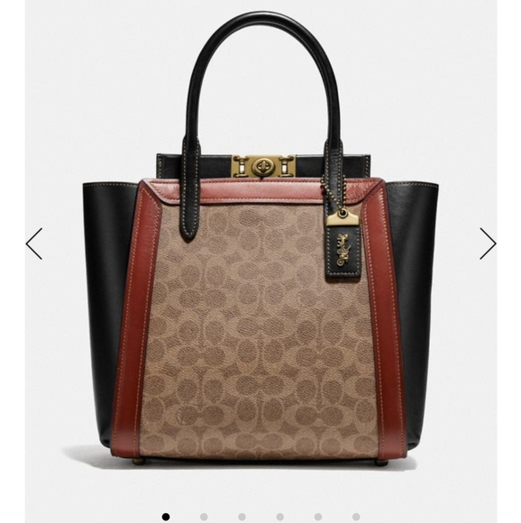 Coach Troupe Tote in Signature Canvas - NWT  SOLD - Picture 1 of 6